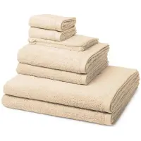 Ross Sonstiges 2 X washandjes 2 X gasten- 2 X douche- 2 X handdoek - in set Vita