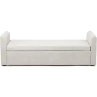 Giga Meubel Opbergbank Calvin Beige 150cm