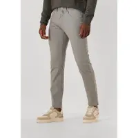 Pierre Cardin Lyon Tapered Fit Stoffen broek grijs, Effen