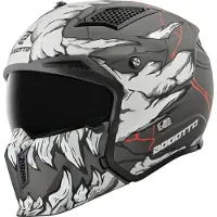 Bogotto Radic Skulash 22.06 Zwart Grijs Jethelm Maat XL