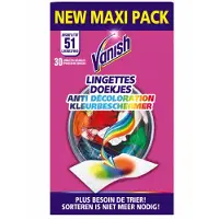 Vanish Colour Catching Sheets Anti Color Fade 51 stuks
