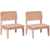 vidaXL Tuinstoelen, 2 stuks, 60x52,5x72 cm, massief douglashout