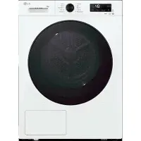 LG 9kg Warmtepomp droger Wit | Zelfreinigende condensor | Sensor Dry | Dual Lint Filter | NL - RHX1009NWB