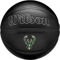 Wilson NBA Team Ball, Unisex, Zwart, basketbal, maat: 7