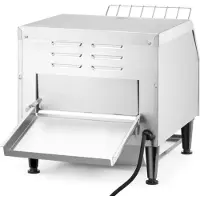 Hendi Dubbele doorloop broodrooster – zilver – 230V/2240W – 418x365x x(H)390mm