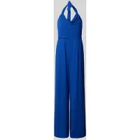 Jake*s Cocktail Jumpsuit met plissévouwen en ronde hals