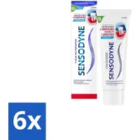 Sensodyne 6 x – Tandpasta – Gevoeligheid & Tandvlees – 75 ml - Gevoelige Tanden - Tandvleesbescherming - Tandgevoeligheid - Tandplak - Gaatjes