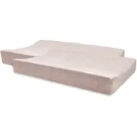 Jollein Aankleedkussenhoes Badstof 50x70cm Silk Rose (2pack)