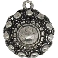 Zeeuws Meisje - Bolle zeeuwse knoop hanger bedel