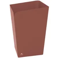 Alba ODCORB designpapiermand metaal 18 L. terracotta