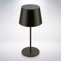 Briloner Nivo - Tafellamp oplaadbaar - dimbaar - warm wit licht 2.700K - voor binnen en buiten - 20,5 cm