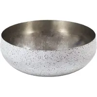 Stylepoint RVS kom vintage speckle Ø30 cm - set van 3 stuks