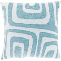 Unique living kussen Dulce blauw 45 x 45 cm