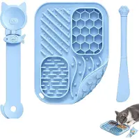 VHV Katten Voerbak - Huisdier Voedingsma - Antislip - Zuignappen - 20 x 15 cm