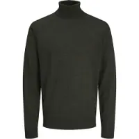 Jack & jones Premium Trui 'JPRMARK' donkergroen