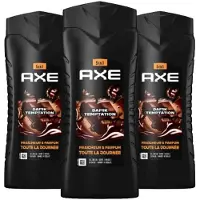 Axe 3x 5-in-1 Shampoo & Shower Gel Dark Temptation 400 ml
