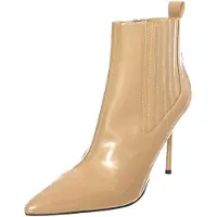 Jeffrey campbell Laarzen 'W' Nicolette Nude Box Boots' beige