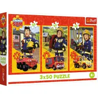 Trefl 34880, 50 stuk(s), Voertuigen, 4 jaar
