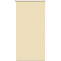 vidaXL Verduisteringsgordijn, beige, 70x130 cm, stofbreedte 65,7 cm, polyester