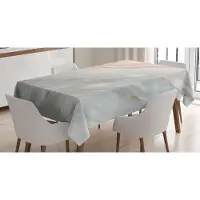 Abakuhaus Tafelkleed Marmer Onyx – 140x240 cm – Waterbestendig, Wasbaar, Perzik Lichtgrijs