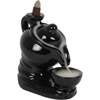 Something Different Backflow Wierookhouder Teapot Zwart