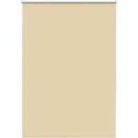 vidaXL Verduisteringsgordijn, beige, 100x130 cm, stofbreedte 95,7 cm, polyester