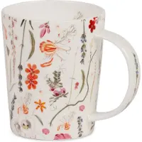 Eigenart - Cupti Mira mok Wit - Porselein - Bloemen Roze