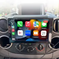 Junsun Android Autoradio Geschikt Voor Citroen Berlingo 2008-2019 - GPS Navigatiesysteem - Bluetooth - 9 Inch IPS Touchscreen - WiFi - RDS - Stuurwielbediening - USB