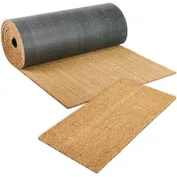 ANRO Kokosmat 280x100cm Dikte 20mm – Deurmat Kokos Schoonloopmat Droogloopmat Antislip Natuurlijk