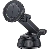 Yesido C280 MagSafe Telefoonhouder Auto - Magnetische Autohouder met Zuignap - Verstelbaar - Zwart