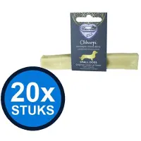 Renske 20x - Chhurpi kauwkluif S 41gr - Hondenvoer Snacks - 41 g