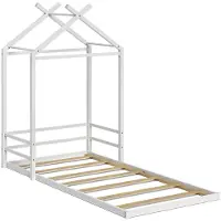 VitaliSpa Vloerbed Roofy Wit 90x200, Model 61335