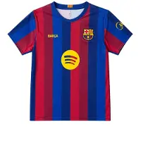 FC Barcelona Thuis Shirt Kids 26/27 - Maat 116 t/m 164 - Voetbalshirt Kinderen - Polyester - Officiële Fanmerchandise