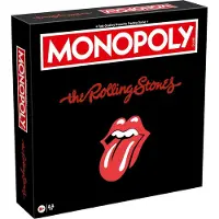 Winning Moves Rolling Stones Monopoly-Brettspiel, tauschen Sie Ihren Weg zum Erfolg, ein tolles Geschenk für Kinder ab 16 Jahren