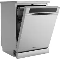 Dreame DZ401 Pro Vrijstaande Vaatwasser – 15 Couverts, Energieklasse A, FlexWing-sproeiarm, Dubbele Droogtechnologie, 42 dB, WiFi - Steel