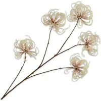Silk-ka Kunstbloem Bosrank Wit H 50 Cm