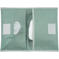 Kipkep Napper Luier-etuitje - Pale Green - luiers en doekjes to go - rPET - wasbaar - gecoat - groen