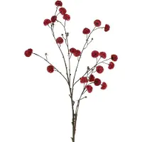 Countryfield Kunstbloem Chrysant Bordeaux H 94 Cm