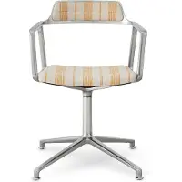 Vipp 452 Mesura Edition Draaistoel Geel - Bureaustoelen Striped - 452101G01V2