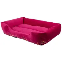 Mars & More hondenbed XL, roze, 100 x 70 x 22 cm