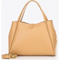 WITTCHEN Dames leren aktetas met uitneembaar etui, beige, natuurleer