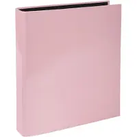 Exacompta Aquarel 25 mm Ringband Karton, Papier A4 4 Ringen Roze 51566E