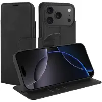 Just in Case Prime portemonnee hoes voor iPhone 17 Pro, zwart