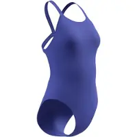 Speedo - Women's Female Solid Leaderback - Badpak 40, blauw