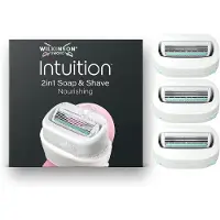 Wilkinson Sword Intuition Soap & Shave Nourishing, 3 reservemesjes