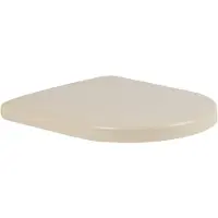 Saqu Poma toiletzitting 36,6x45x4,8cm mat beige