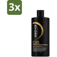 Syoss - Curls Intense - Shampoo - Langdurige Styling - 440ml - Bulkverpakking - 3 stuks