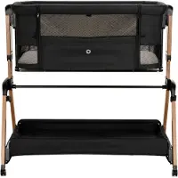 Qute Co-Sleeper Q-Breez Plus Woody Zwart