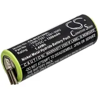 123accu Moser 1590-7291 / 1591-0062 / 1591-0067 accu (1.2 V, 1200 mAh, huismerk)