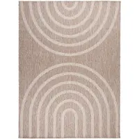 De Onlinewinkelier b.v. buitenkleed - Sierra Arches Beige/Creme - 80x150cm